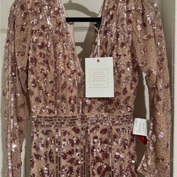 Max Duggal Embellished Maxi Gown - Picture 3 of 4